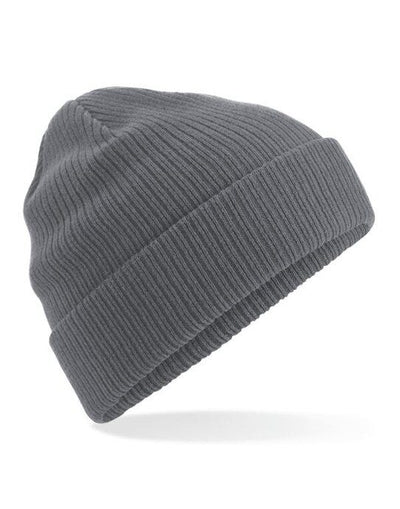 Beechfield B50N Organic Cotton Beanie - Graphite