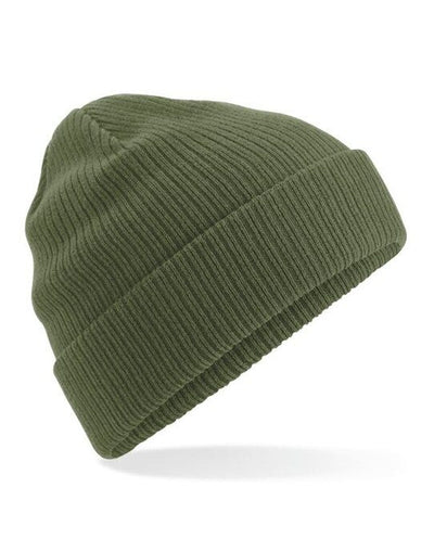 Beechfield B50N Organic Cotton Beanie - Olive