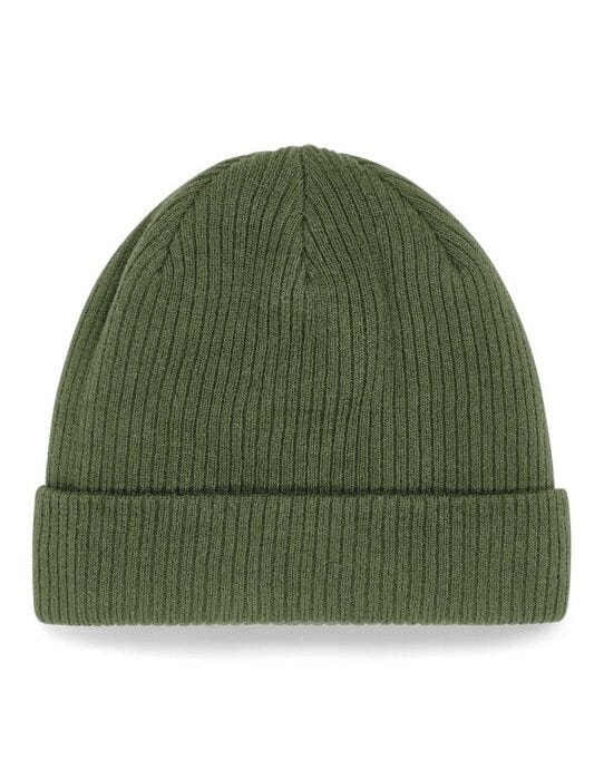 Beechfield B50N Organic Cotton Beanie - Olive