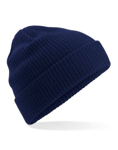 Beechfield B50N Organic Cotton Beanie - Oxford Navy