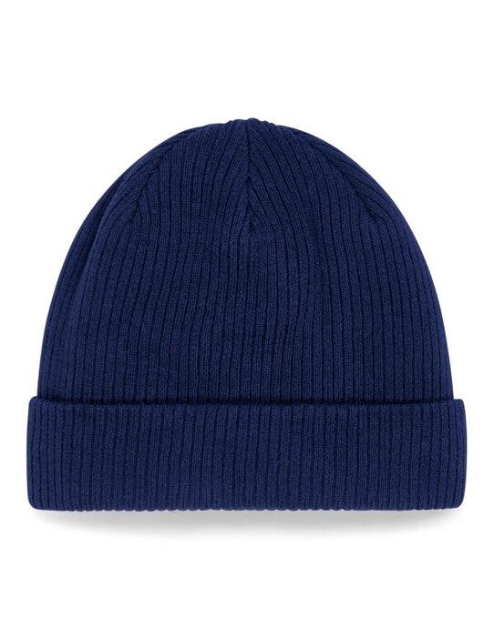 Beechfield B50N Organic Cotton Beanie - Oxford Navy