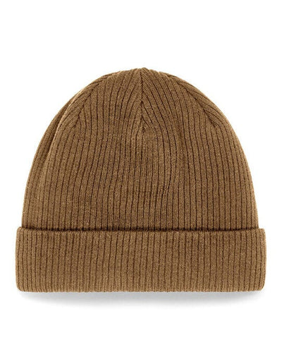 Beechfield B50N Organic Cotton Beanie - Biscuit