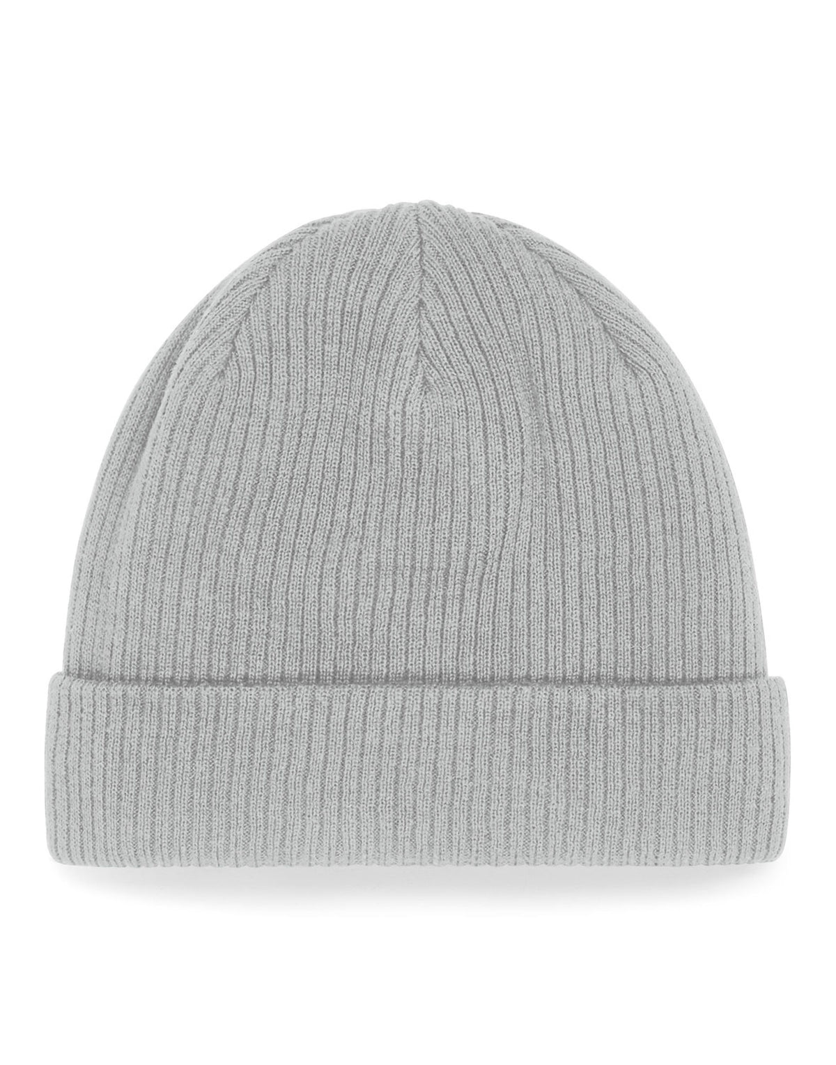 Beechfield B50N Organic Cotton Beanie - Light Grey