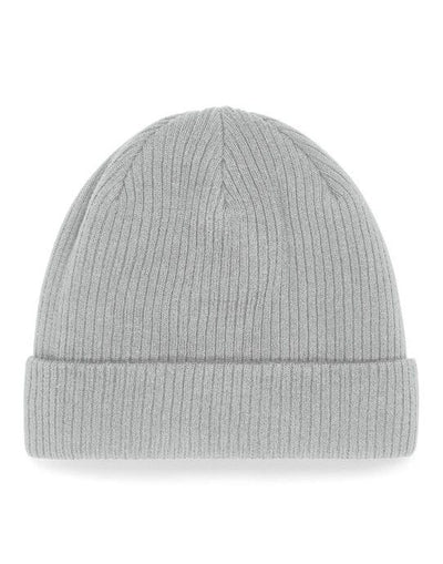 Beechfield B50N Organic Cotton Beanie - Light Grey
