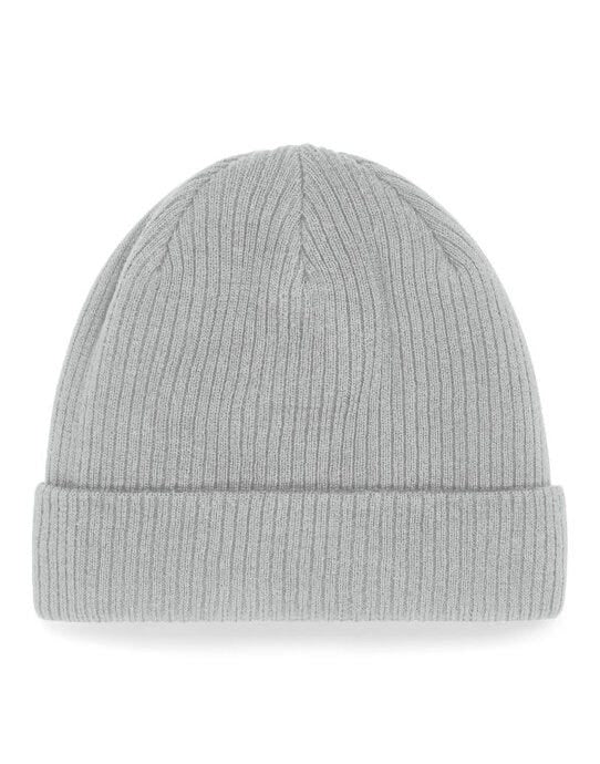 Beechfield B50N Organic Cotton Beanie - Light Grey