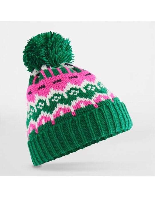 Beechfield B528 Retro Ski Beanie - Alpine Lodge