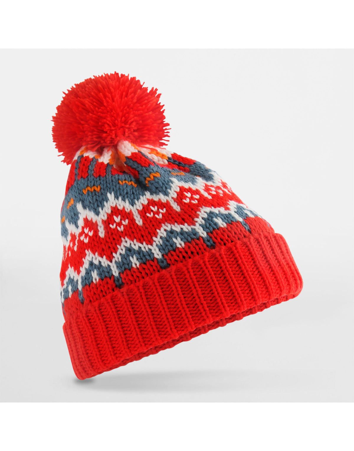Beechfield B528 Retro Ski Beanie - Alpine Racer
