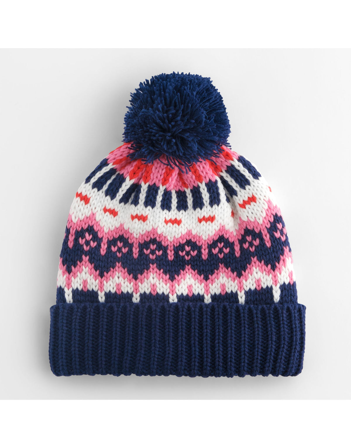 Beechfield B528 Retro Ski Beanie - Snow Blossom