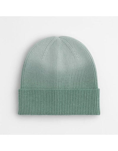 Beechfield B533 Dip Dye Beanie - Dusty Green Dip Dye