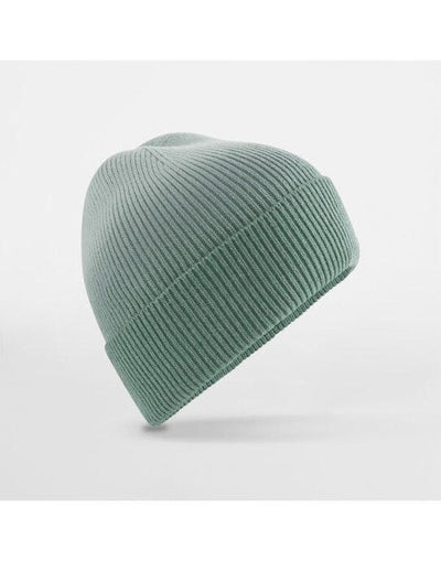 Beechfield B533 Dip Dye Beanie - Dusty Green Dip Dye