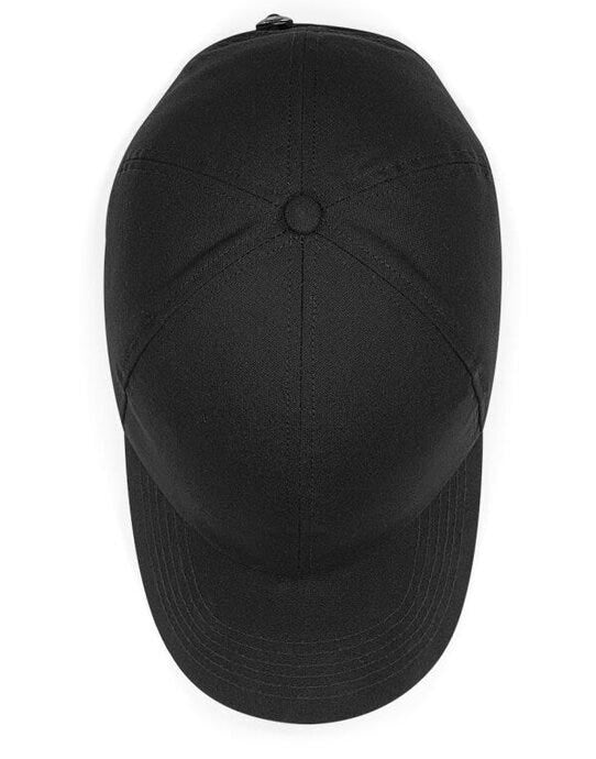 Beechfield B54 Organic Cotton Canvas Cap - Black
