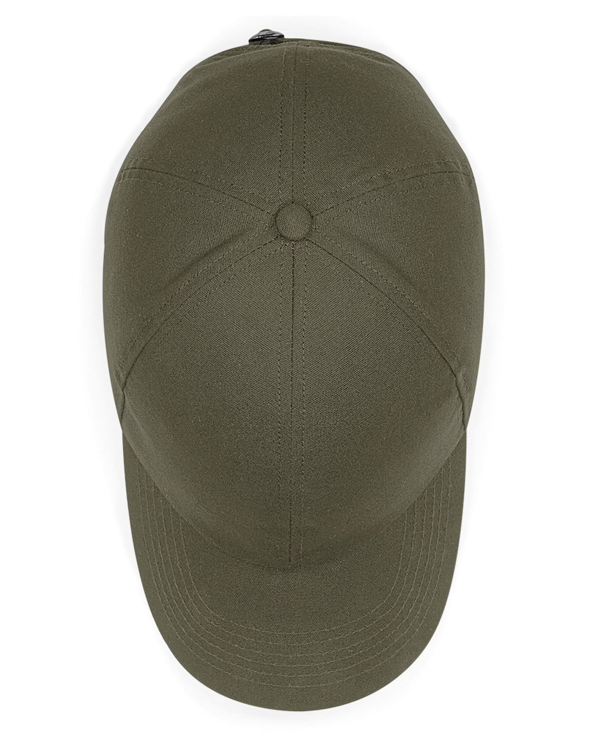Beechfield B54 Organic Cotton Canvas Cap - Olive Green