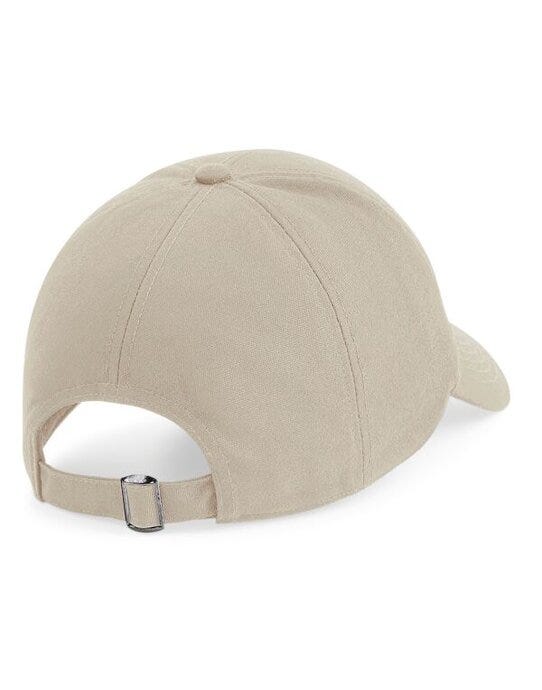 Beechfield B54 Organic Cotton Canvas Cap - Sand