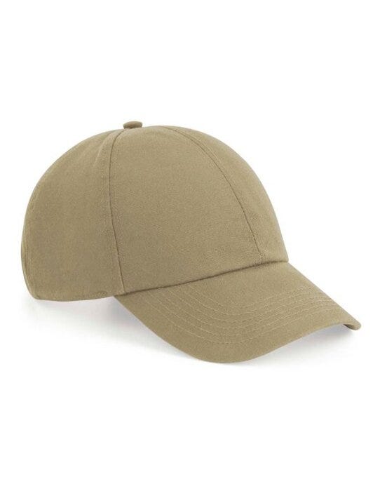 Beechfield B54 Organic Cotton Canvas Cap - Desert Sand