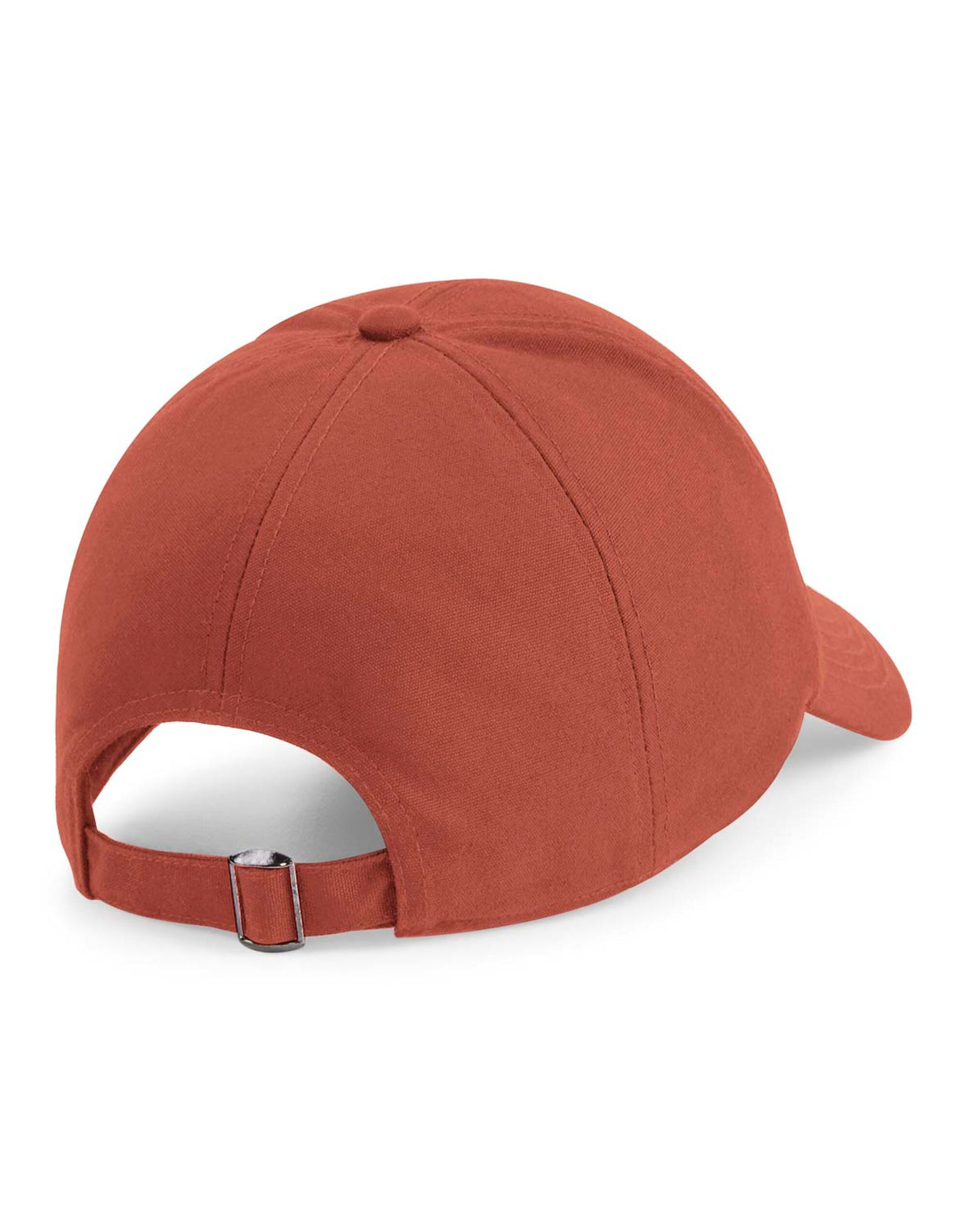 Beechfield B54 Organic Cotton Canvas Cap - Terracotta