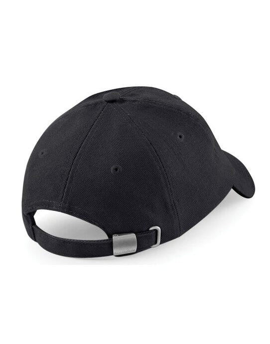 Beechfield B57 LP Heavy Brushed Cotton Cap - Black