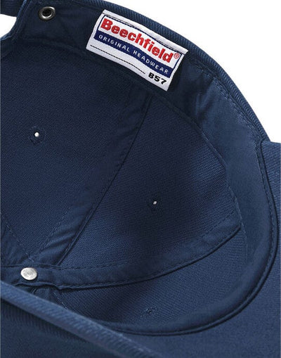 Beechfield B57 LP Heavy Brushed Cotton Cap - French Navy