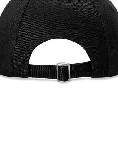 Beechfield B58 Low Profile Heavy Drill Cap - Black