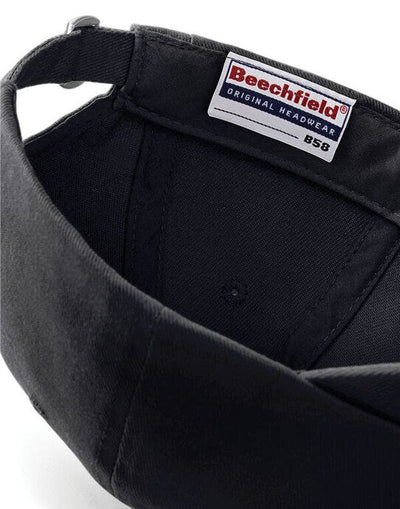 Beechfield B58 Low Profile Heavy Drill Cap - Black
