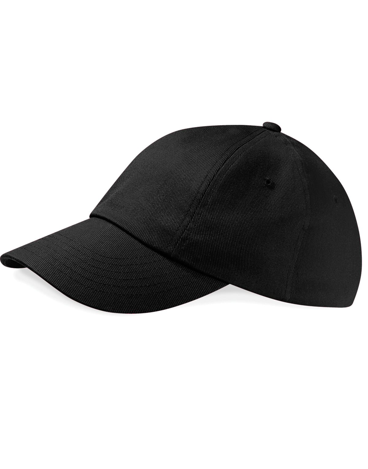 Beechfield B58 Low Profile Heavy Drill Cap - Black