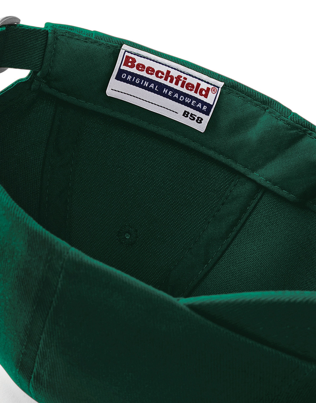 Beechfield B58 Low Profile Heavy Drill Cap - Bottle Green