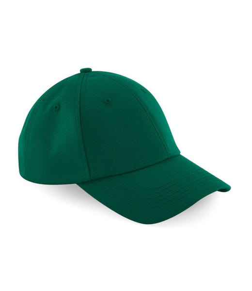 Beechfield B59 Bottle Green plain baseball cap