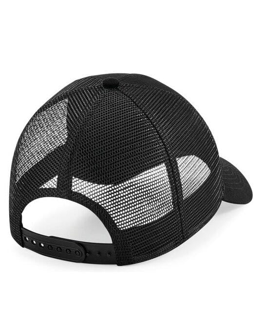 Beechfield B60 Organic Cotton Trucker - Black