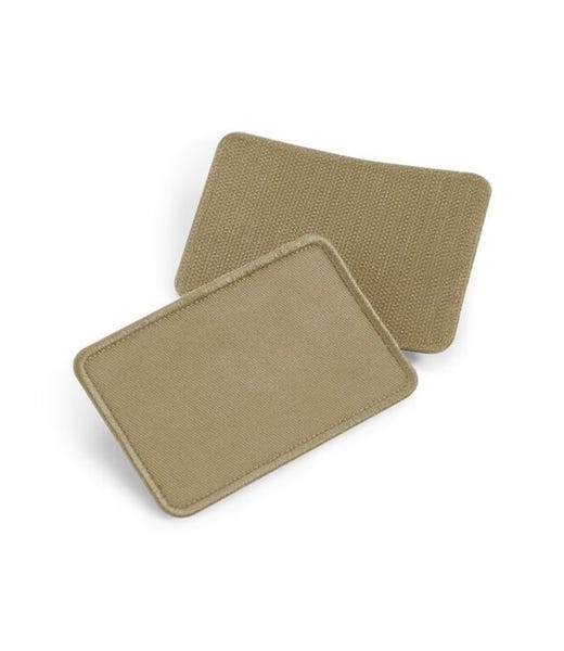 Beechfield B600 Desert Sand plain Cotton Removable Patch