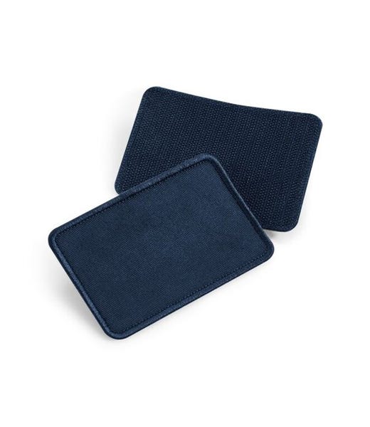 Beechfield B600 French Navy plain Cotton Removable Patch