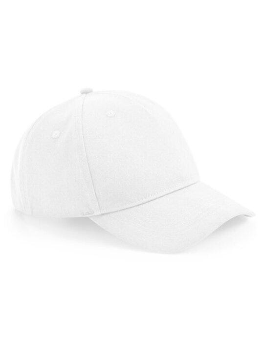 Beechfield B62N Organic Cotton Cap - White