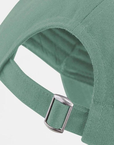 Beechfield B62N Organic Cotton Cap - Dusty Green