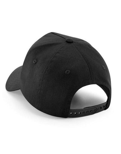 Beechfield B638 Removable Patch Cap - Black