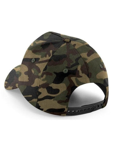 Beechfield B638 Removable Patch Cap - Jungle Camo