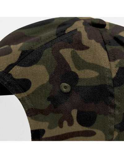 Beechfield B638 Removable Patch Cap - Jungle Camo