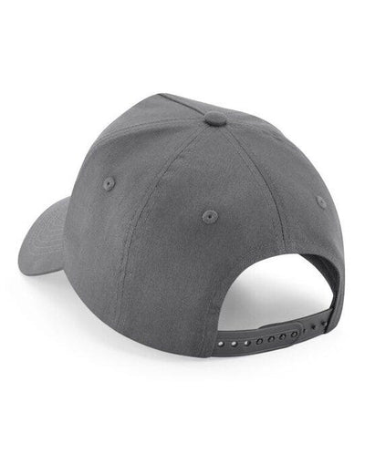 Beechfield B638 Removable Patch Cap - Graphite Grey