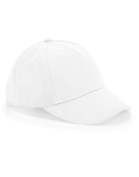 Beechfield B63NB Junior Organic Cotton Cap - White