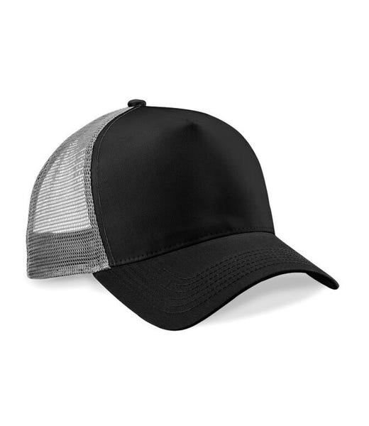 B640 - Black/Light Grey - plain garment