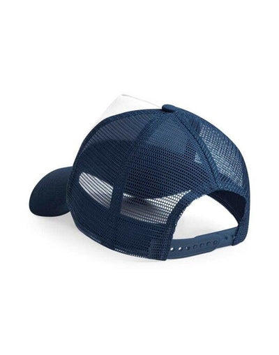 Beechfield B640B Junior Snapback Trucker - French Navy/White