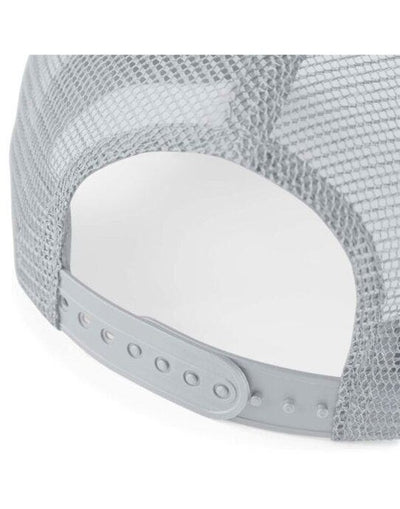 Beechfield B640B Junior Snapback Trucker - Light Grey/Light Grey