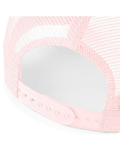 Beechfield B640B Junior Snapback Trucker - Pastel Pink/ Pastel Pink
