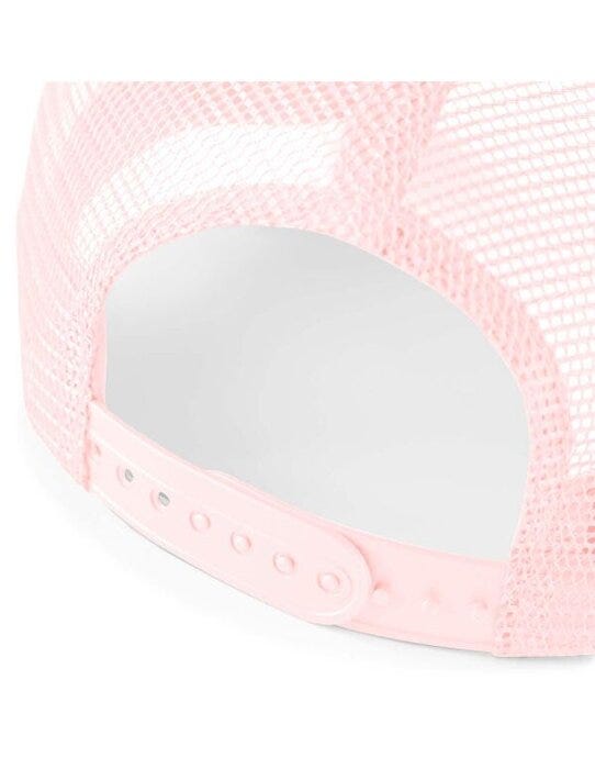 Beechfield B640B Junior Snapback Trucker - Pastel Pink/ Pastel Pink