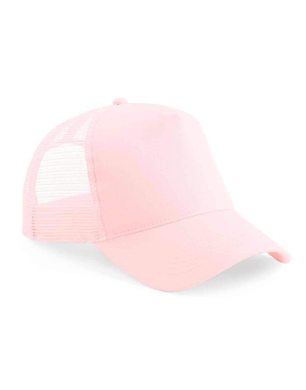 Beechfield B640B Junior Snapback Trucker - Pastel Pink/ Pastel Pink
