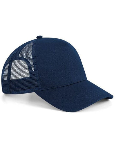 Beechfield B642 Microknit Snapback Trucker - French Navy