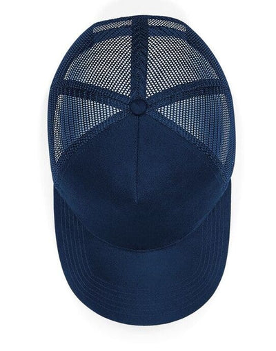 Beechfield B643 Suede Snapback Trucker - French Navy