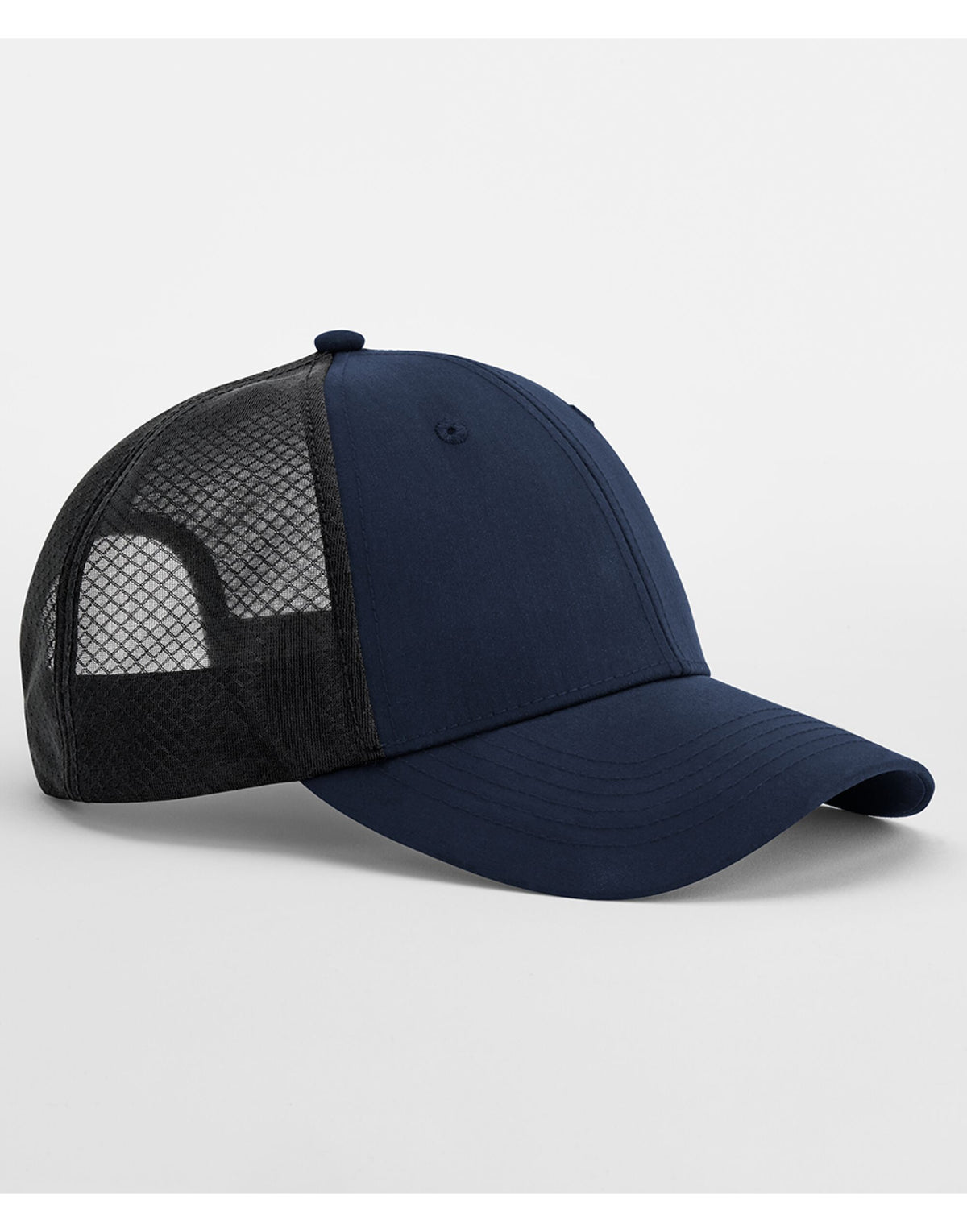 Beechfield B644R Technical Mesh Trucker - Navy/Black