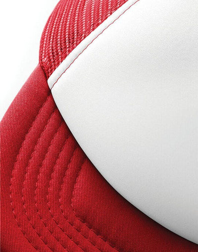 Beechfield B645 Vintage Snapback Trucker - Classic Red/White