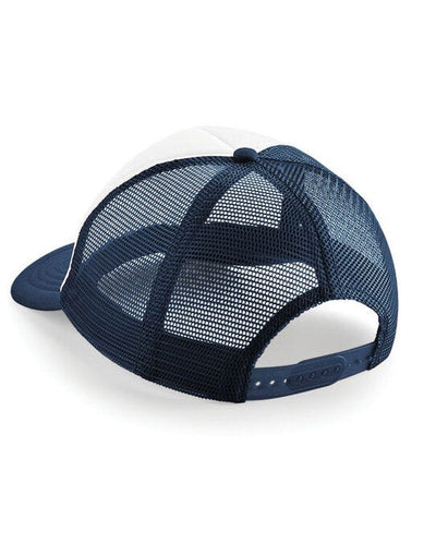Beechfield B645 Vintage Snapback Trucker - French Navy/White