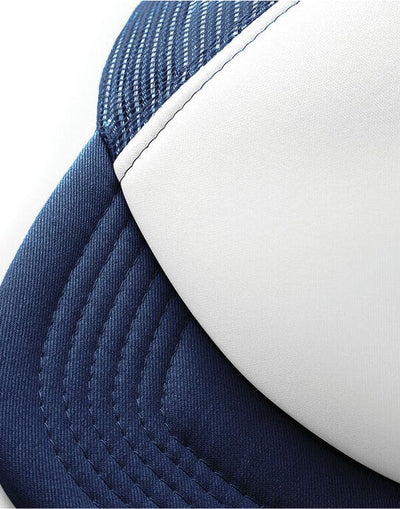 Beechfield B645 Vintage Snapback Trucker - French Navy/White