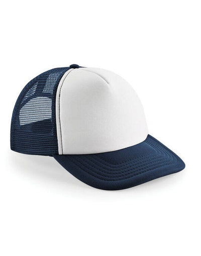 Beechfield B645 Vintage Snapback Trucker - French Navy/White