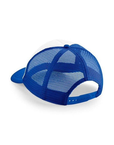 Beechfield B645B Junior Vintage SB Trucker - Bright Royal/White